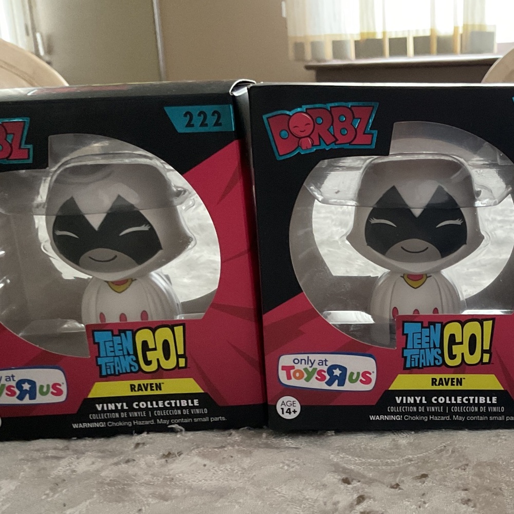 Funko Dorbz Teen Titans Raven# 222 Toys R Us Exclusive
